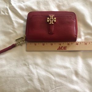 Tory Burch wristlet phone holder wallet